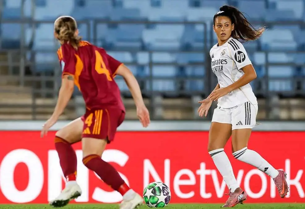 Noem&iacute; Bejarano durante el partido del Real Madrid y AS Roma (6-2) | Real Madrid