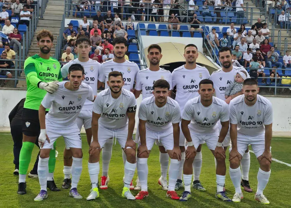 Alineaci&oacute;n de salida del Arcos C.F. frente al Xerez B./ ARCOS C.F.