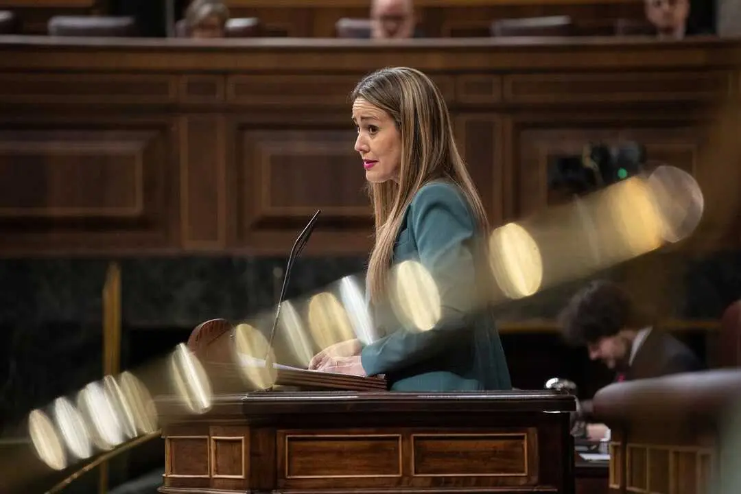 La diputada del PP Bella Verano Dom&iacute;nguez en una sesi&oacute;n plenaria en el Congreso de los Diputados. |Alejandro Mart&iacute;nez V&eacute;lez - Europa Press - Archivo