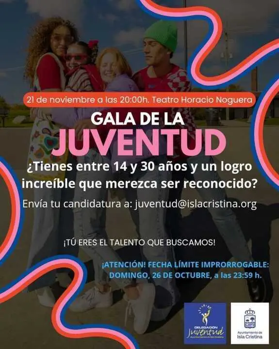 Nace la I Gala de la Ju.ventud que reconocer&aacute; el talento, creatividad y compromiso en Isla. | Ayuntamiento de Isla Cristina.