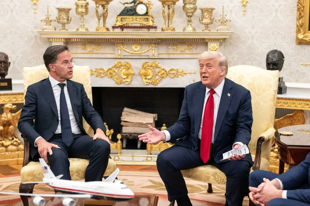 El presidente de EEUU, Donald Trump, recibe al secretario general de la OTAN, Mark Rutte
- Europa Press
