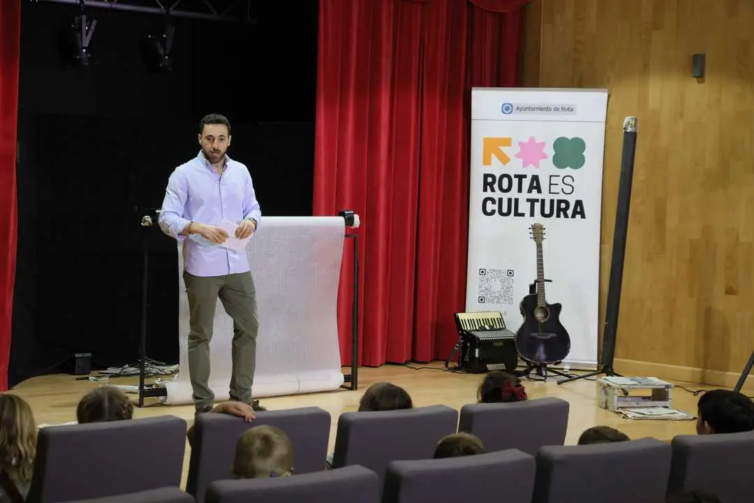El alumnado de primer curso de Primaria de varios colegios de Rota es el protagonista de la celebraci&oacute;n del D&iacute;a Internacional de la Biblioteca,
