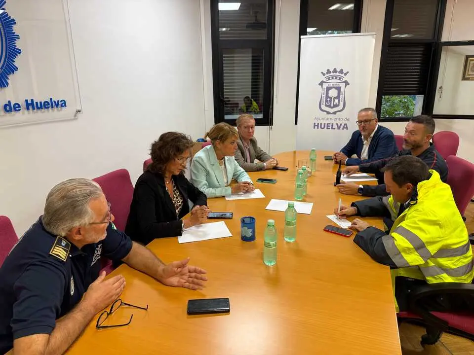 Reuni&oacute;n para hacer balance del temporal. | Ayto.