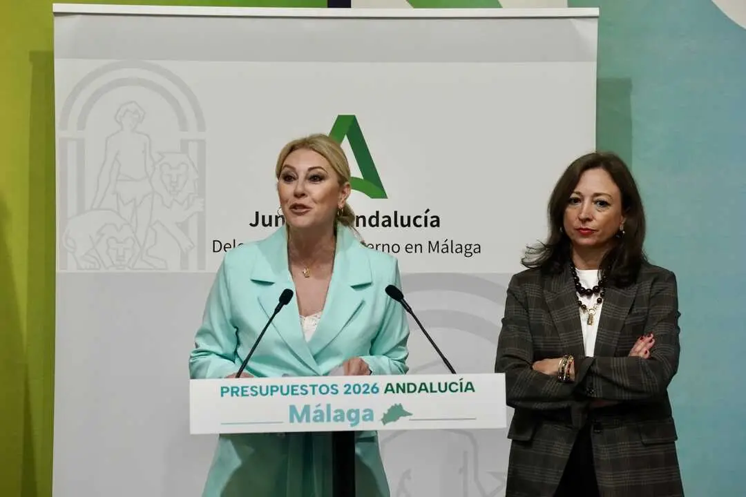 Carolina Espa&ntilde;a (i), present&oacute; el presupuesto./Junta.