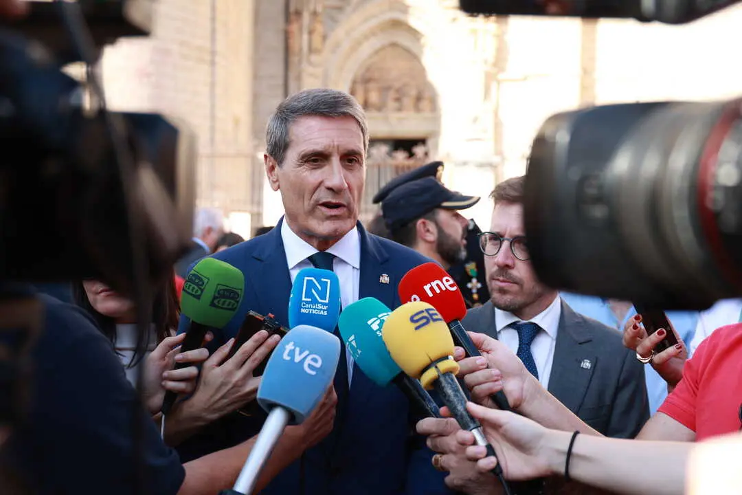 El delegado de Gobierno en Andaluc&iacute;a, Pedro Fern&aacute;ndez | Roc&iacute;o Ruz / Europa Press