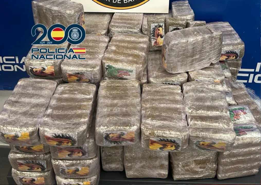 Imagen de archivo de droga incautada. | CNP.