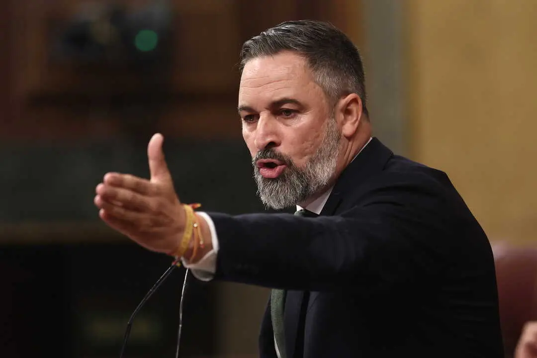 El presidente de Vox, Santiago Abascal. | Europa Press.