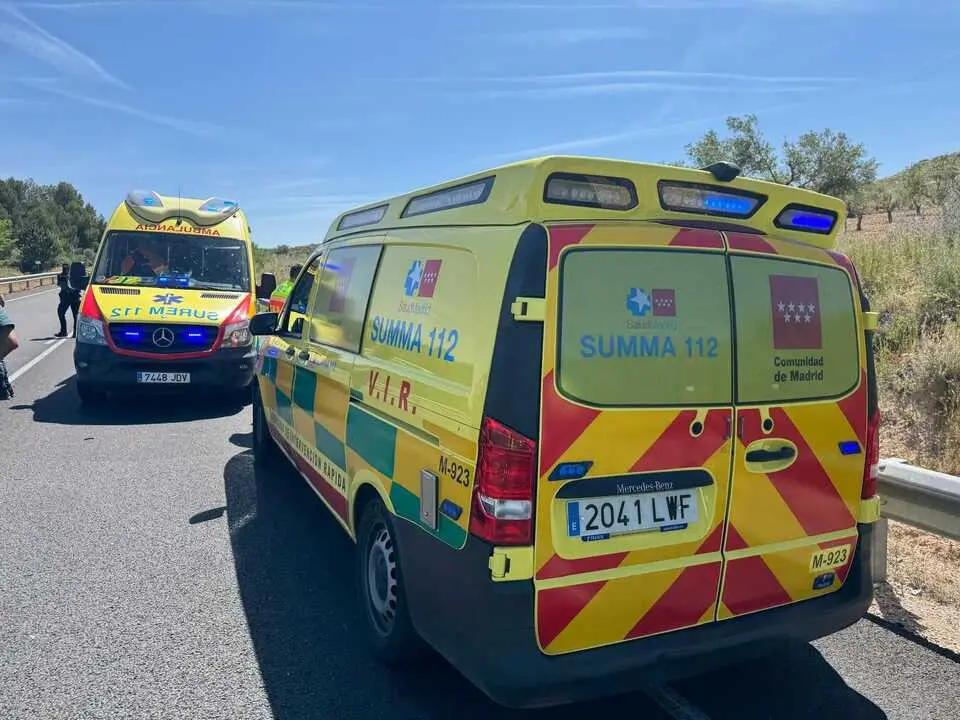 Recurso de ambulancias. | Europa Press.