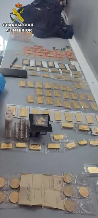 Oro sin declarar incautado en el Puerto de C&aacute;diz. VIVA