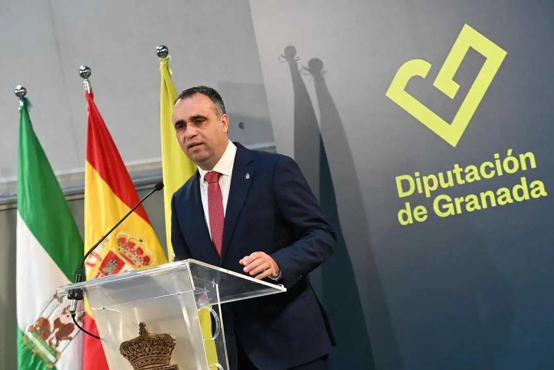 El presidente de la Diputaci&oacute;n de Granada, Francis Rodr&iacute;guez. | Europa Press.