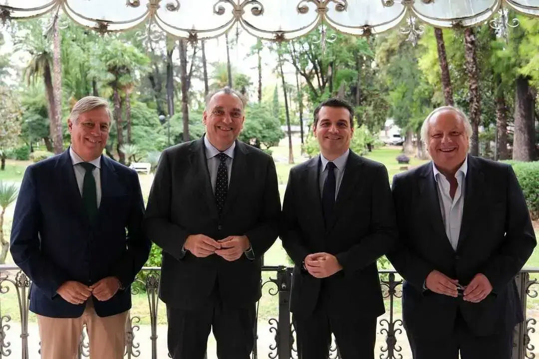 Jos&eacute; Carlos Escribano, Arturo Bernal, Jos&eacute; Mar&iacute;a Bellido y Miguel Mirones