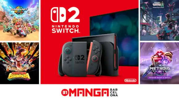 Nintendo en Manga Barcelona.