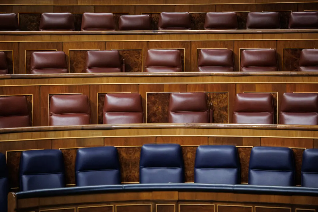 Esca&ntilde;os en el Congreso de los Diputados. | Europa Press.