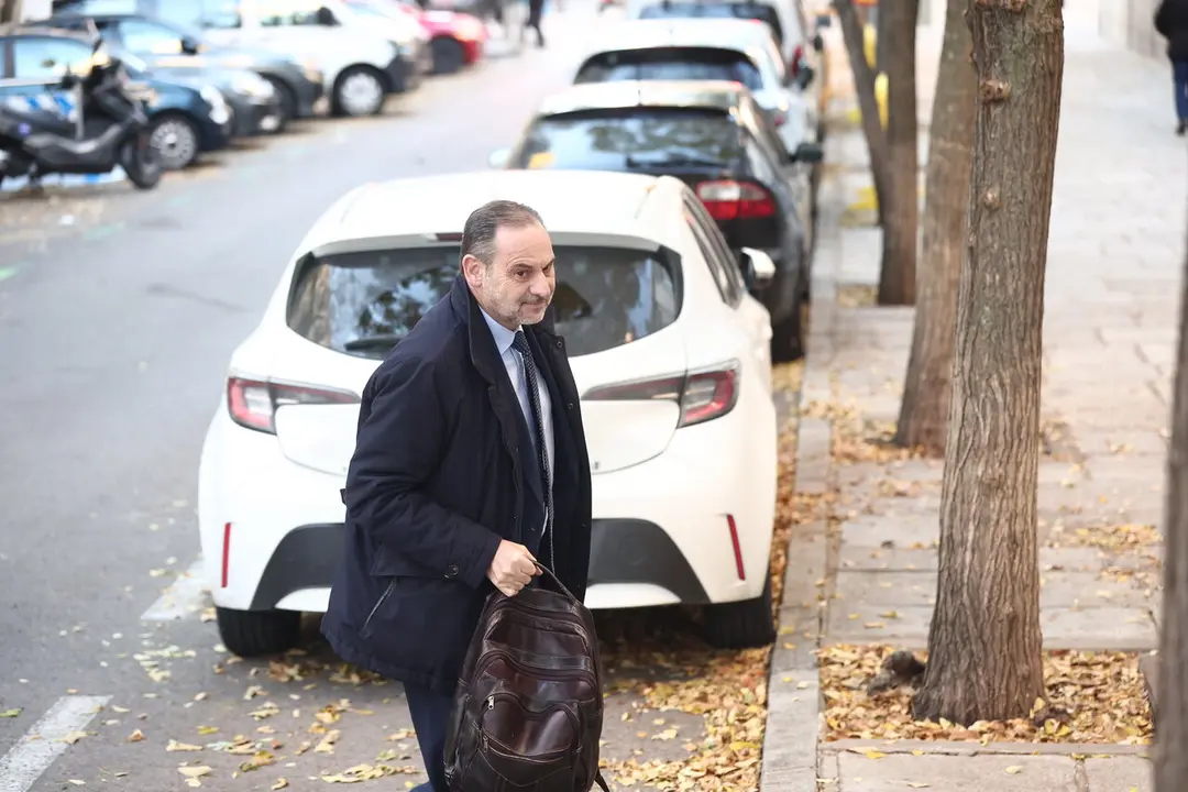 El exministro Jos&eacute; Luis Abalos a su llegada al Tribunal Supremo. | Europa Press.