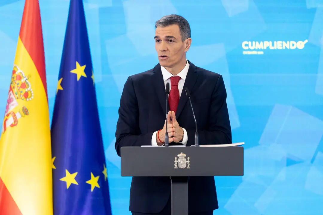 El presidente del Gobierno, Pedro S&aacute;nchez. | Europa Press.