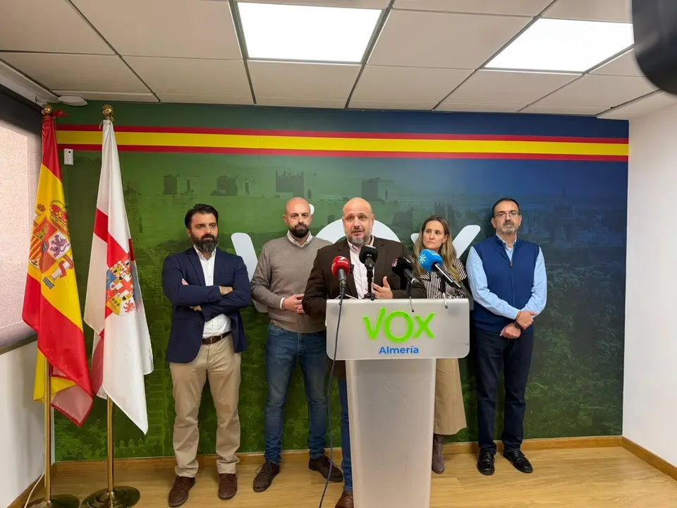 El portavoz adjunto de Vox en el Parlamento, Rodrigo S&aacute;nchez. | Europa Press.