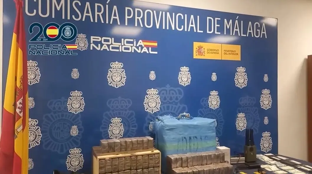 Droga intervenida en una operaci&oacute;n policial | Oliver Contreras/CNP / Europa Press