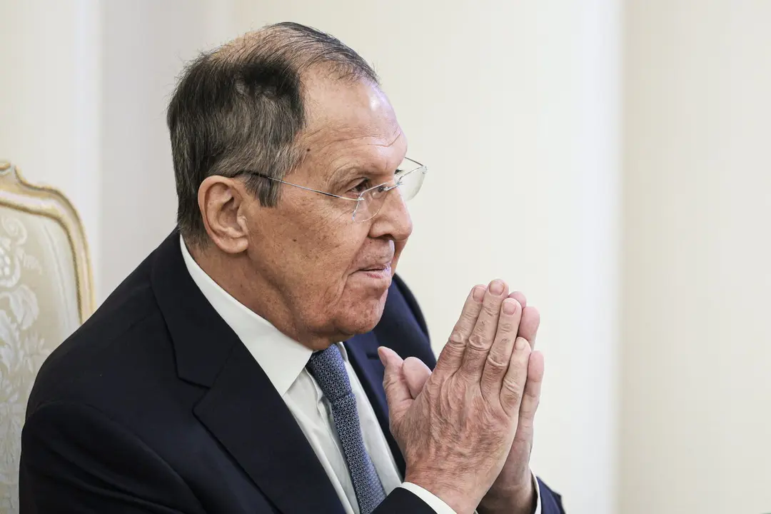 El ministro de Exteriores de Rusia, Sergei Lavrov
- Europa Press/Contacto/Alexander Shcherbak