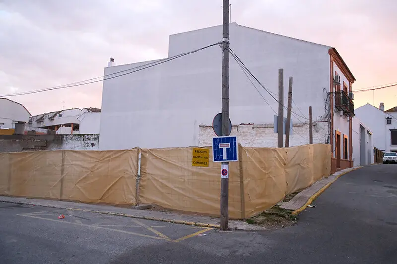Zona de las obras.| AYTO GINES