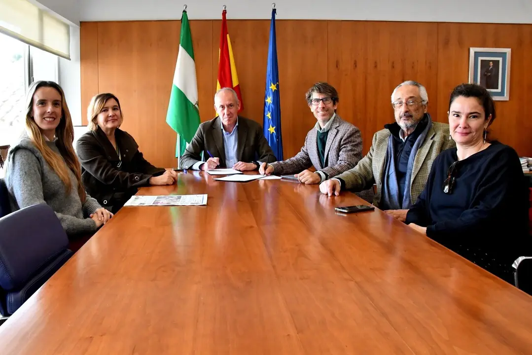 Firma del convencio.| AYTO TOMARES