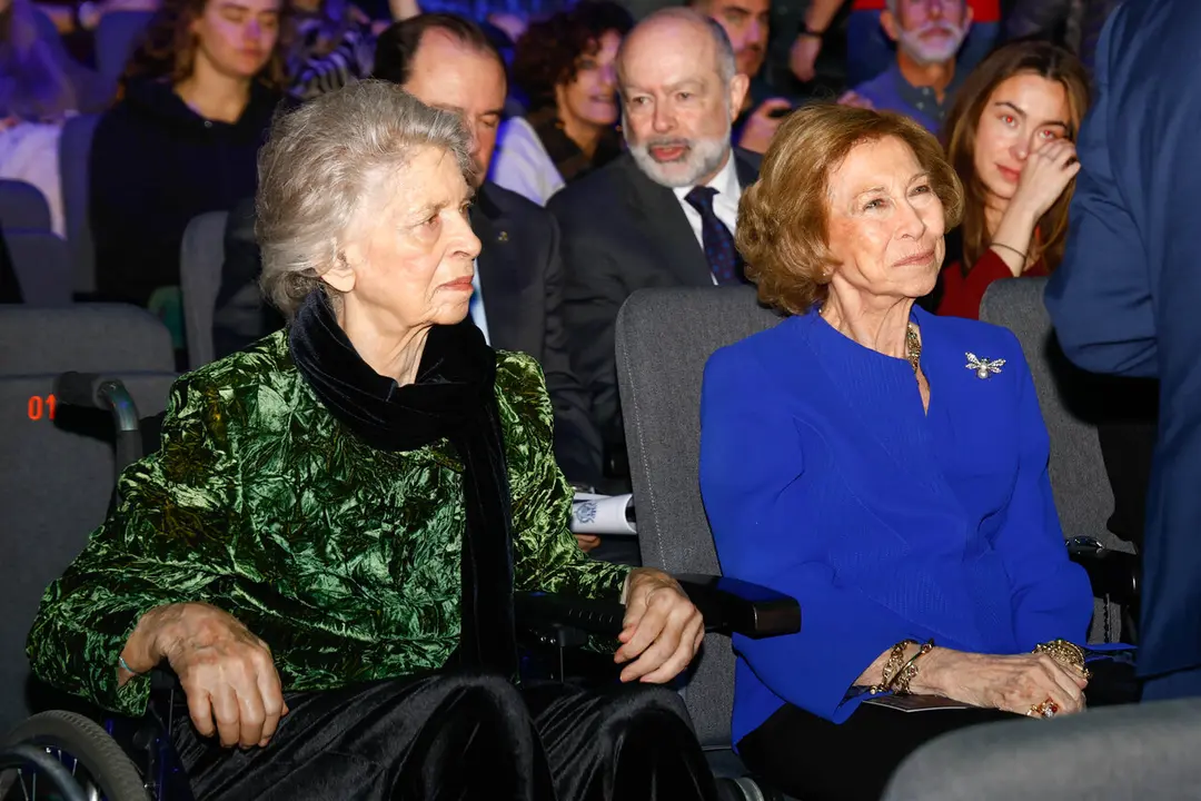 La Reina Do&ntilde;a Sof&iacute;a e Irene de Grecia. | Europa Press.
