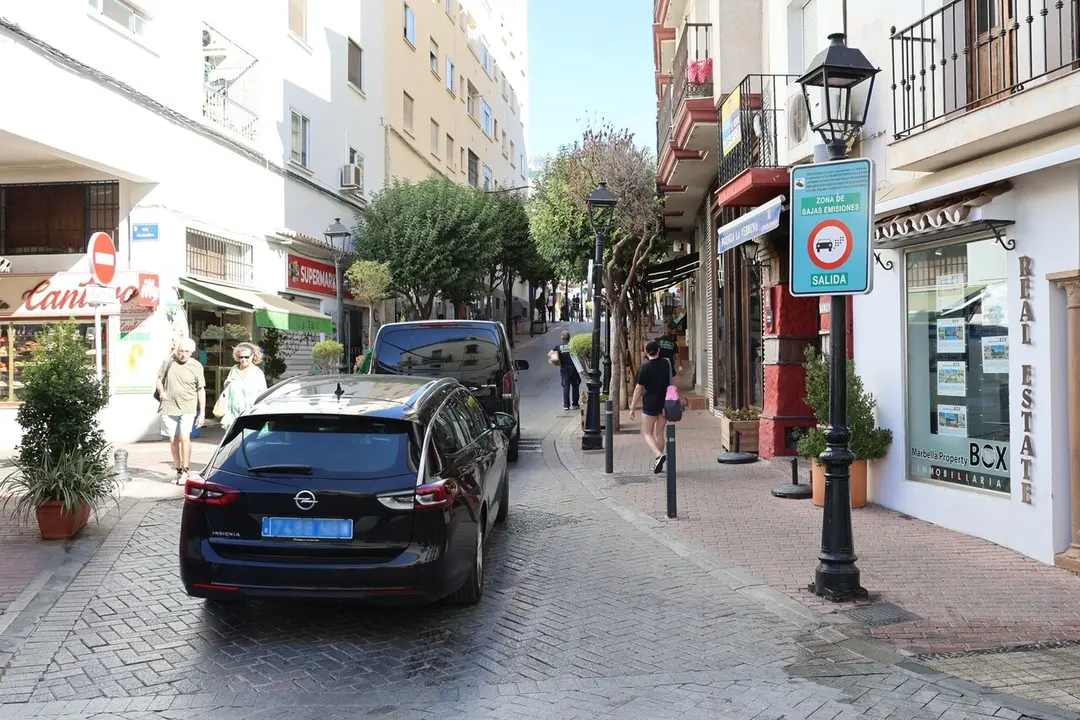 Zona de Bajas Emsiones en Marbella./Ayto. Marbella.