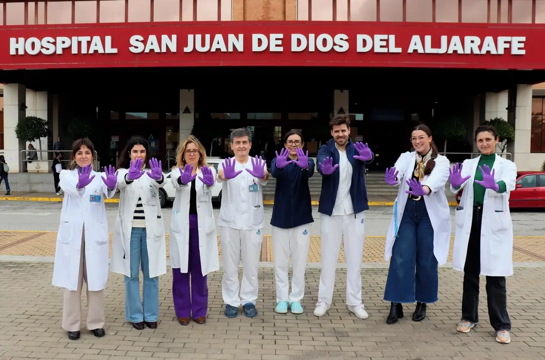 Profesionales del Hospital San Juan de Dios del Aljarafe.| HSJDA