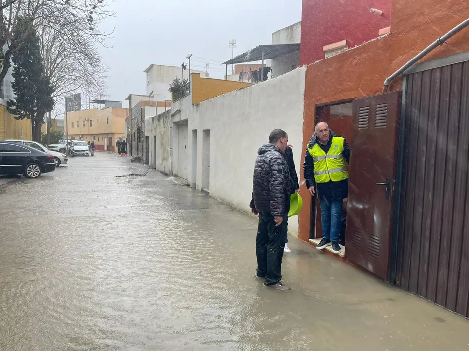 Lluvias en Algeciras por el temporal. | VIVA C.G.
