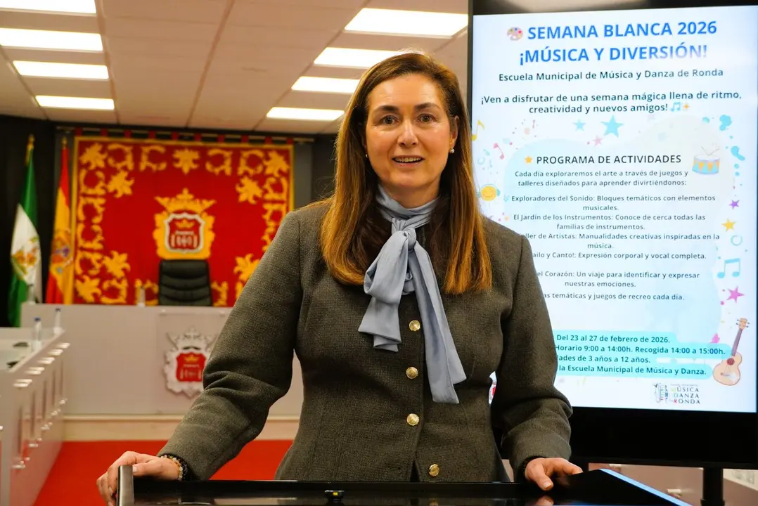 02022026 - Cristina Dur&aacute;n, delegada municipal de Educaci&oacute;n. 