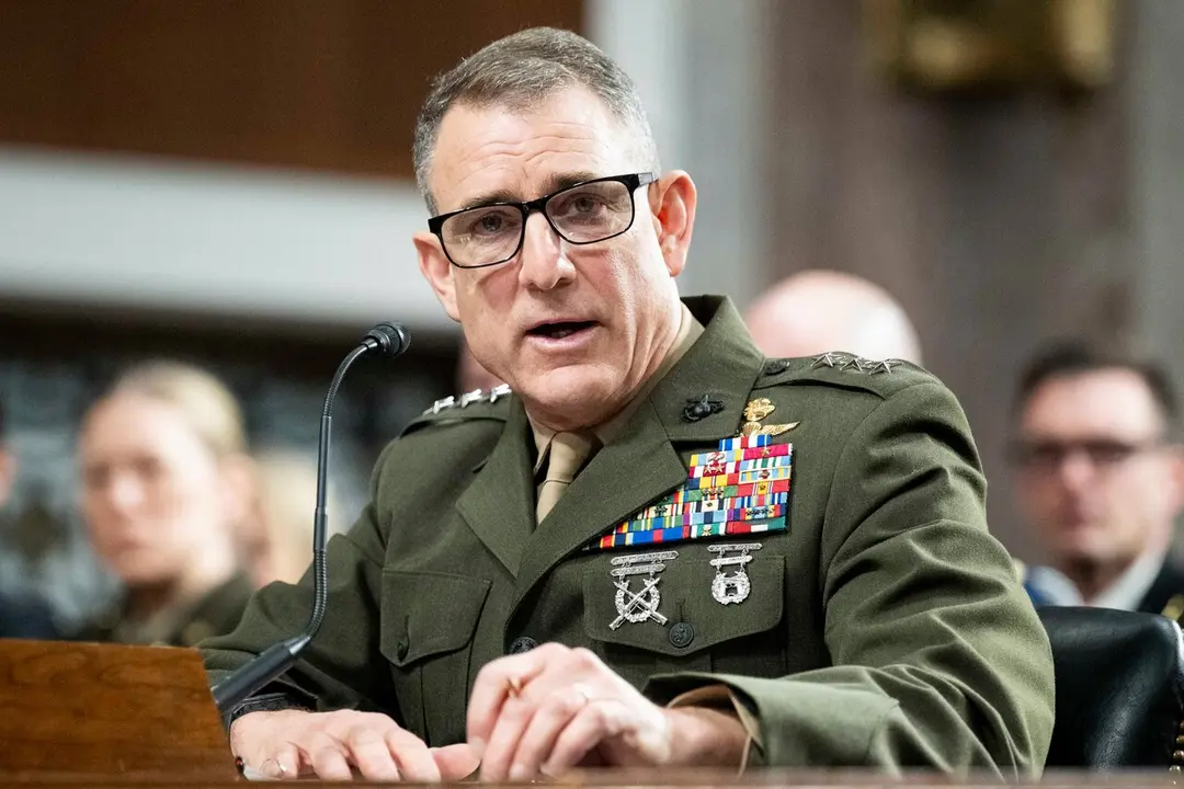 El general estadounidense Francis Donovan. | Europa Press.