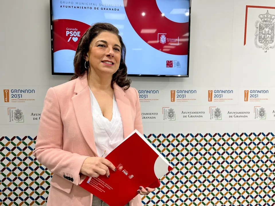 La portavoz socialista en el Ayuntamiento de Granada, Raquel Ruz | PSOE