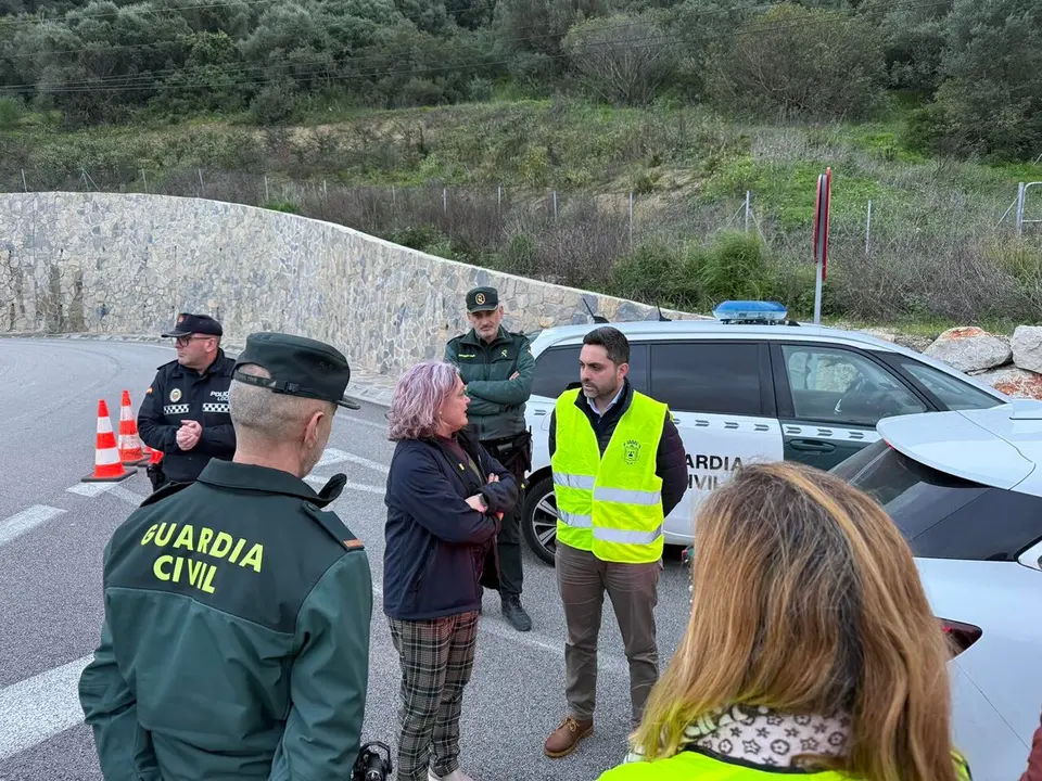 Visita de la subdelegada del Gobierno.