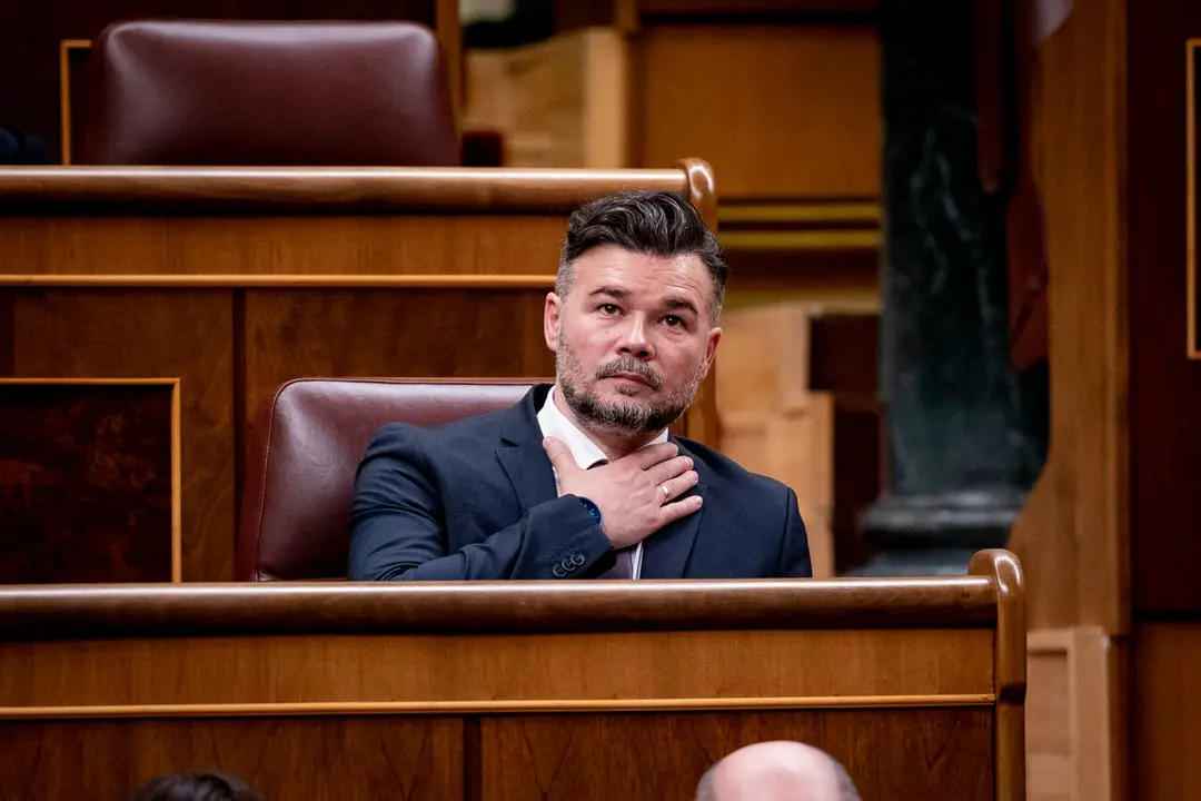 El portavoz de ERC en el Congreso, Gabriel Rufi&aacute;n. | Europa Press.