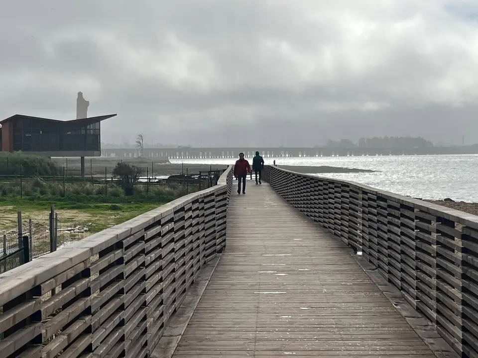 Senda peatonal de la r&iacute;a de Huelva. | APH.