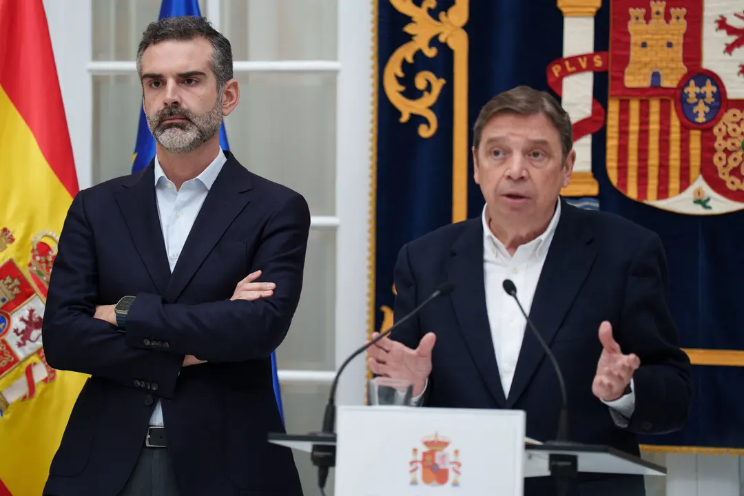 Planas se re&uacute;ne en Sevilla con agrarios y cooperativas por da&ntilde;os del temporal. | Europa Press.