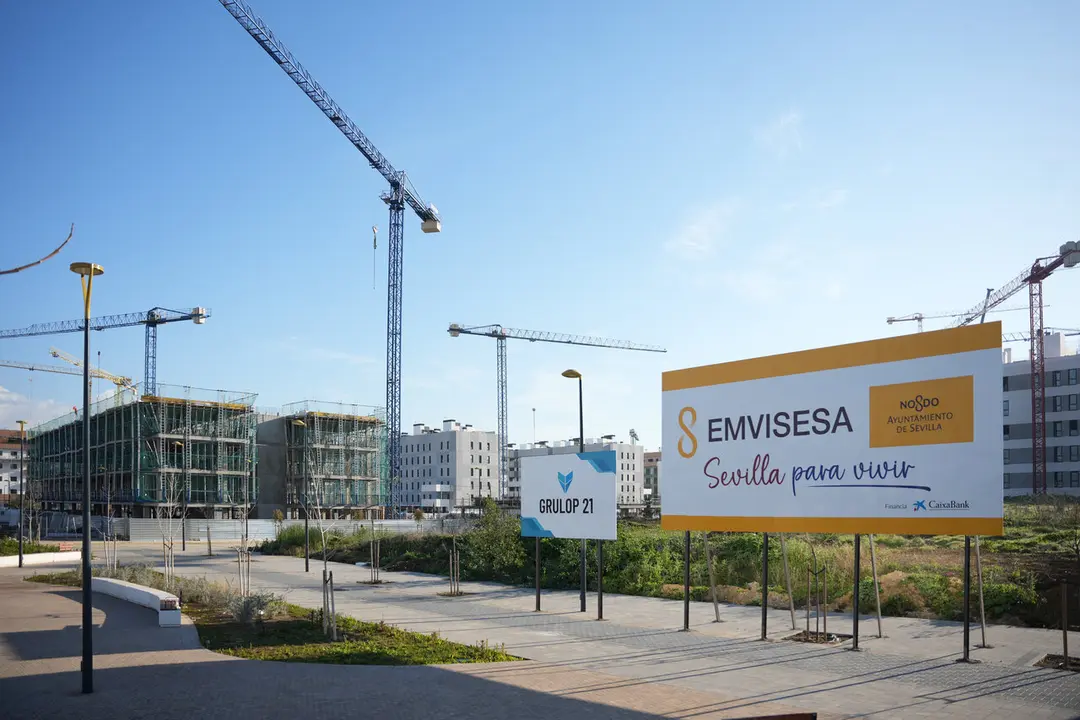 Promoci&oacute;n de viviendas de EMVISESA en Palmas Altas. | Europa Press.