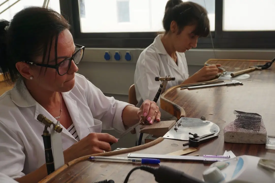 Alumnas de la Escuela de Joyer&iacute;a del SAE en C&oacute;rdoba.