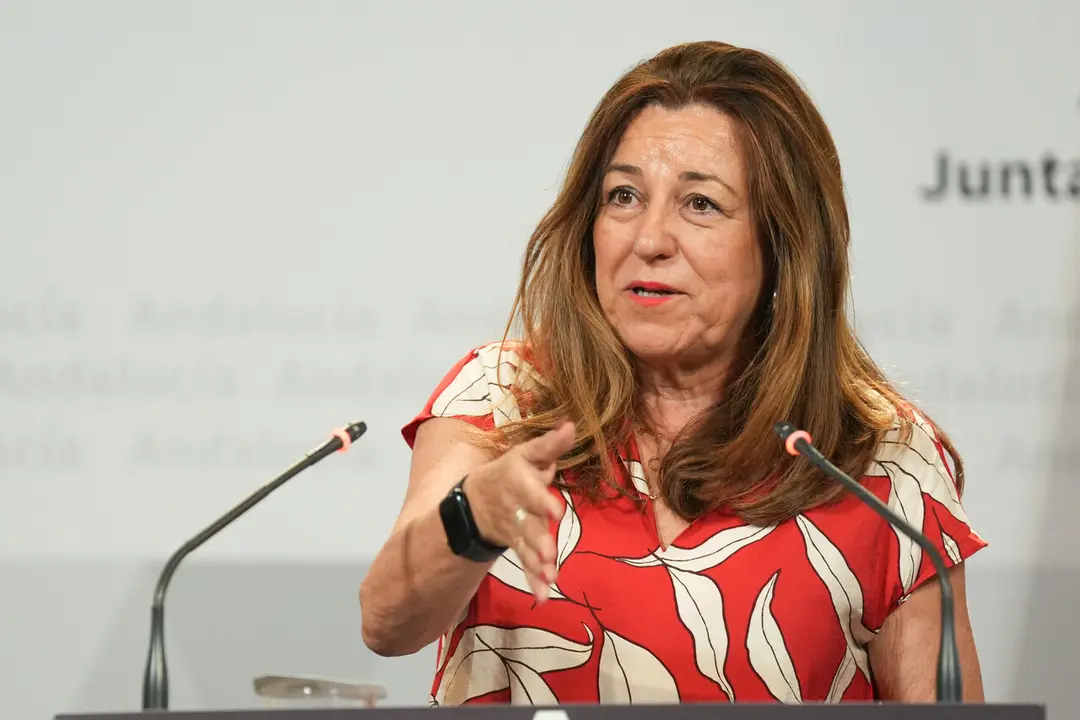 La consejera de Desarrollo Educativo./Europa Press.