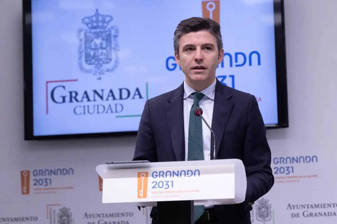 El portavoz del equipo de gobierno local de Granada, Jorge Saavedra. | Europa Press.