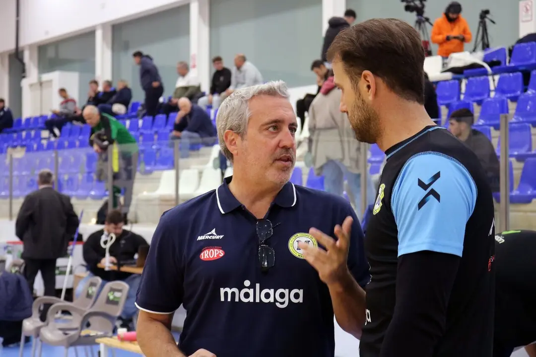 Curro Lucena ya no es entrenador del Trops M&aacute;laga. / TROPS M&Aacute;LAGA