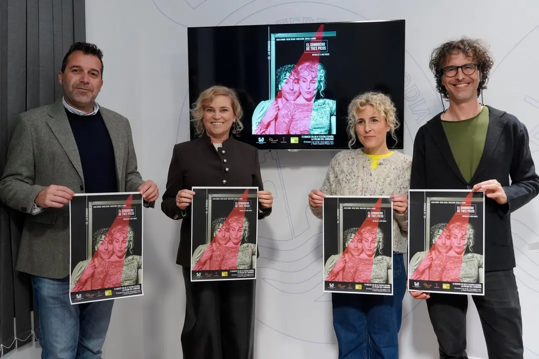 Presentaci&oacute;n en la Diputaci&oacute;n de Huelva del estreno de 'El sombrero de tres picos, un ballet a dos voces'. | Diputaci&oacute;n de Huelva.