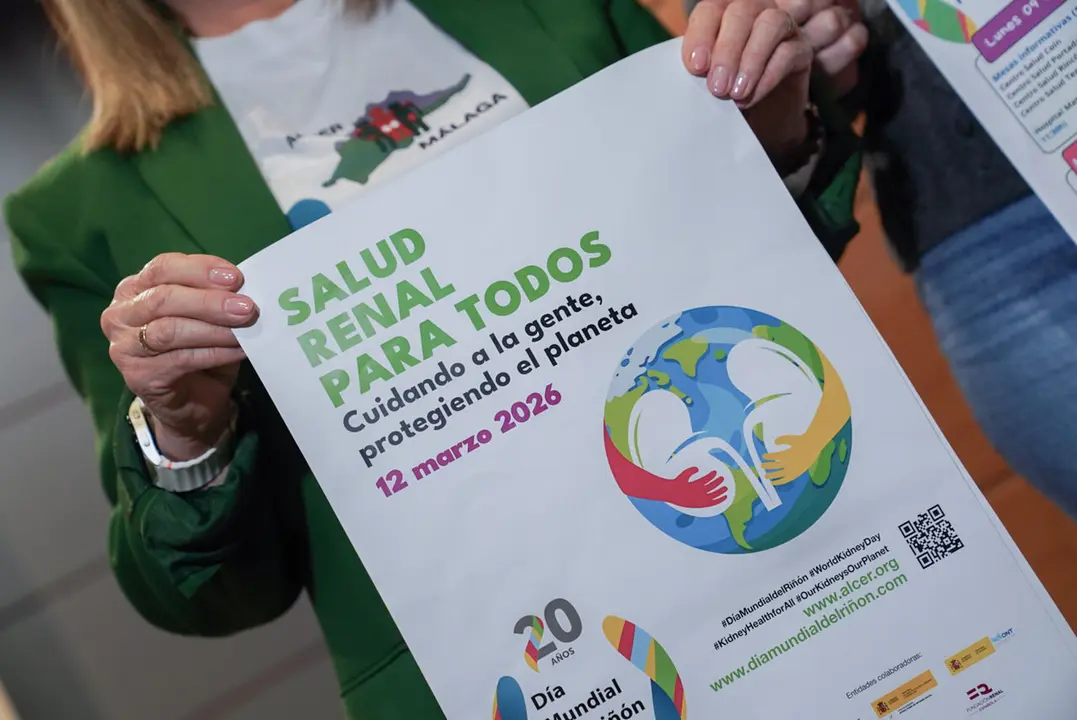 Cartel que celebra el D&iacute;a Mundial del Ri&ntilde;&oacute;n. / AYUNTAMIENTO DE M&Aacute;LAGA