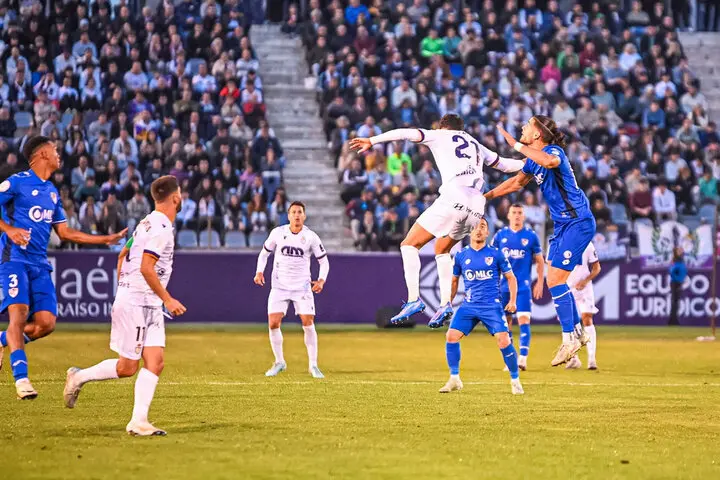 El Linares Deportivo se impuso al Real Ja&eacute;n por la m&iacute;nima en La Victoria en el partido de la primera vuelta. - Foto: Miranda L&oacute;pez/Real Ja&eacute;n
