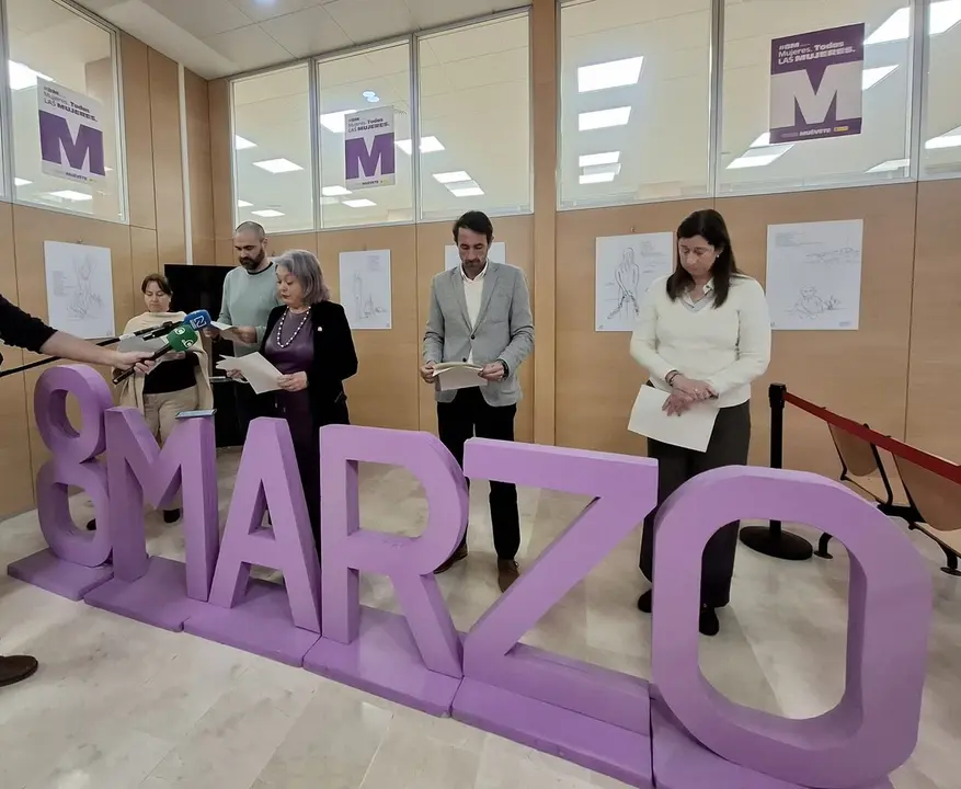 Acto por el 8M en la Subdelegaci&oacute;n del Gobierno en Cadiz. | Subdelegaci&oacute;n del Gobierno en C&aacute;diz.