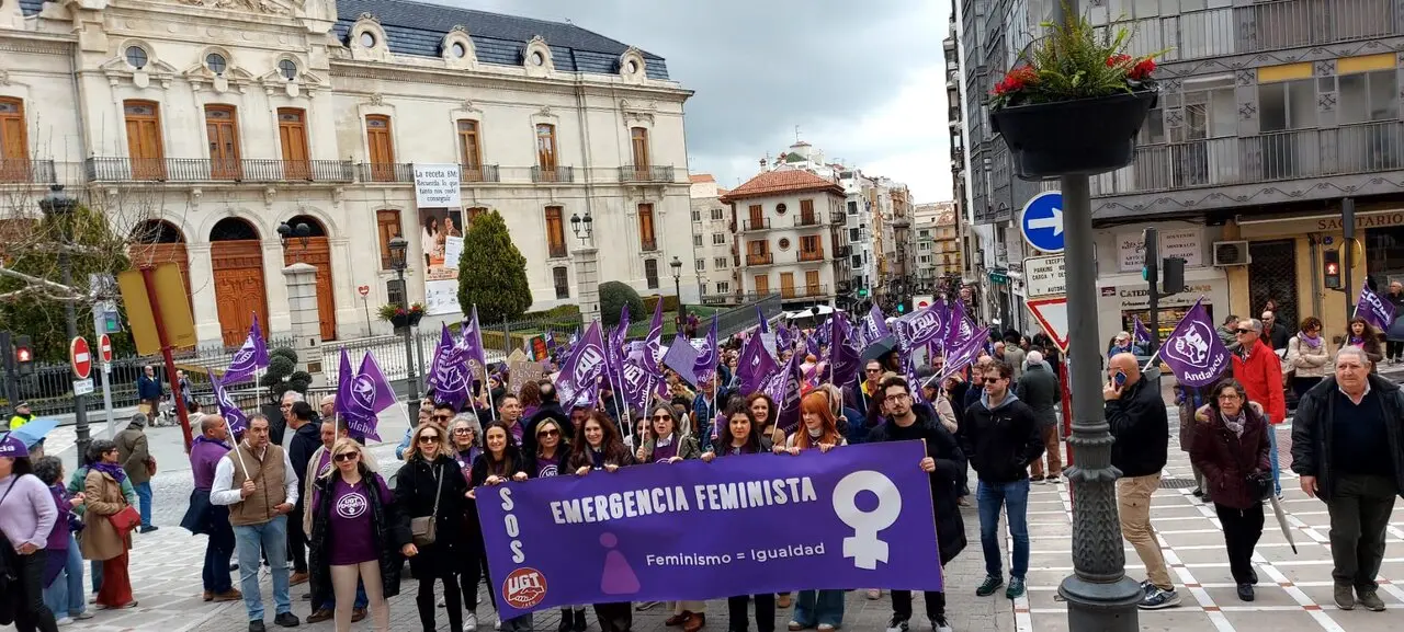 Manifestaci&oacute;n del 8M en Ja&eacute;n.