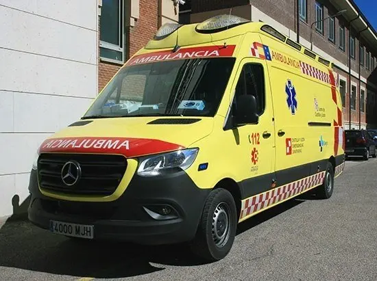 Ambulancia de emergencias./EP.