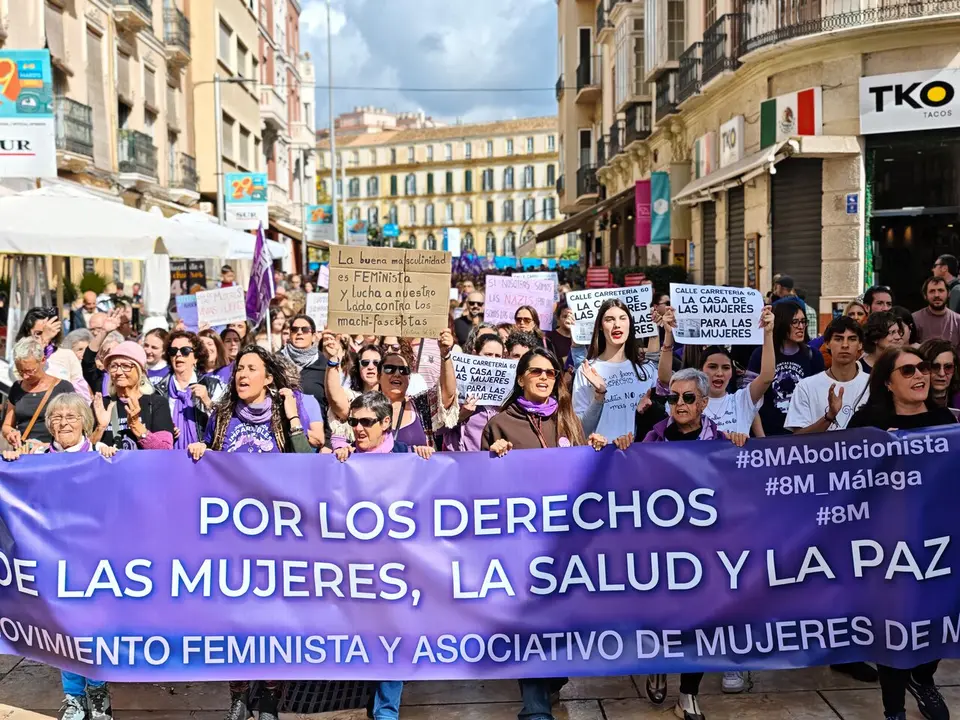 Cabecera de la manifestaci&oacute;n./Pablo Ruiz.
