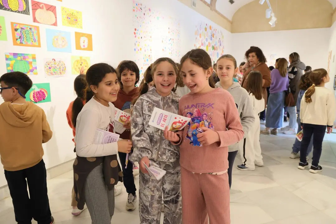 Los escolares protagonizan una exposici&oacute;n sobre Maruja Mallo y Yayoi Kusama
