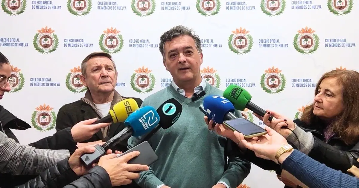 Rueda de prensa en el colegio de M&eacute;dicos. | COM.