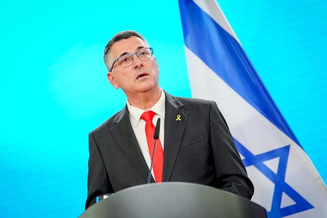 El ministro de Exteriores de Israel, Gideon Saar. | Europa Press.